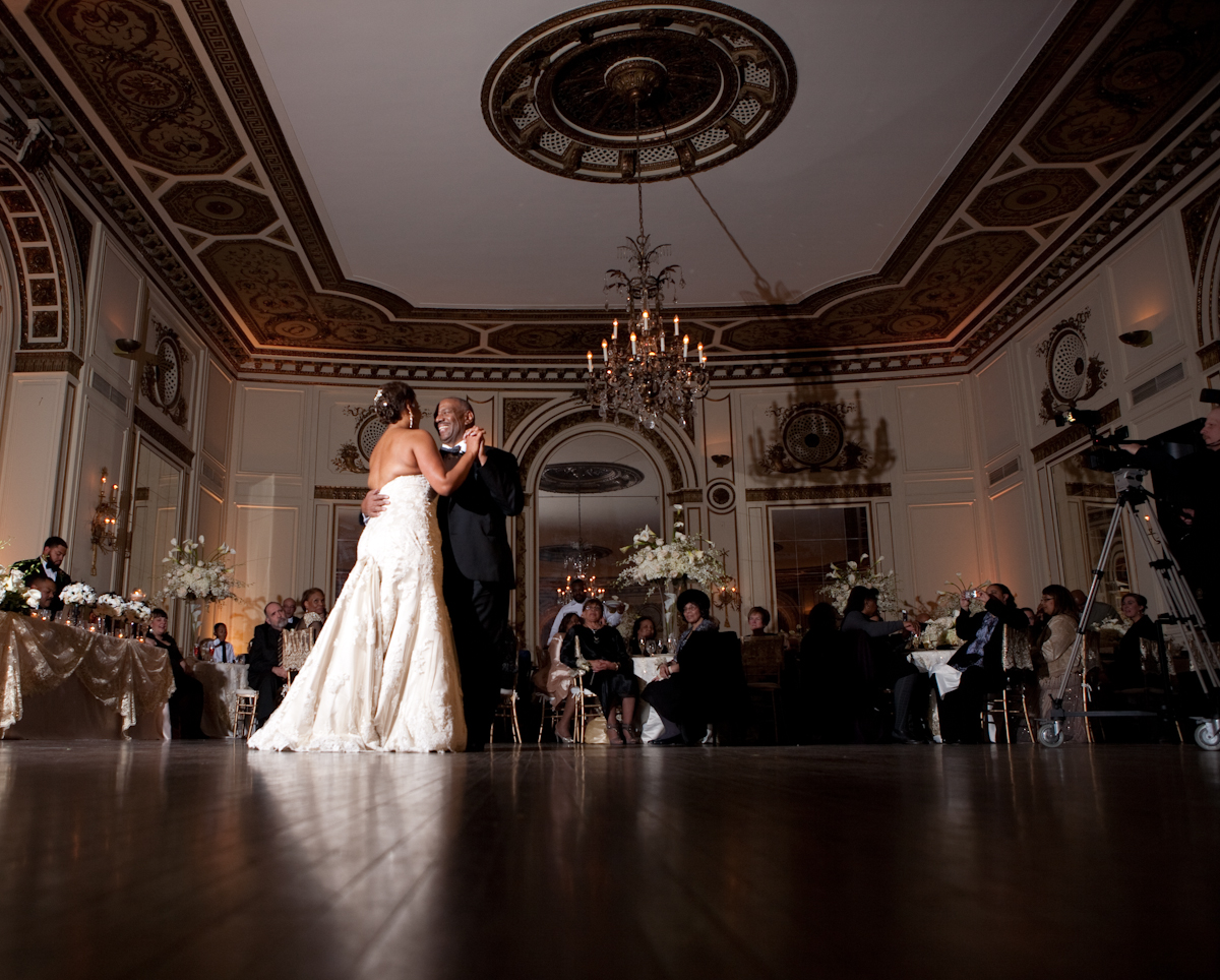 Monique & James at Colony Club Detroit MI wedding photograph