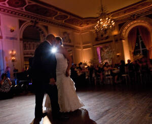 Monique & James at Colony Club Detroit MI wedding photograph