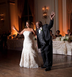 Monique & James at Colony Club Detroit MI wedding photograph