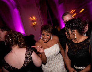 Monique & James at Colony Club Detroit MI wedding photograph