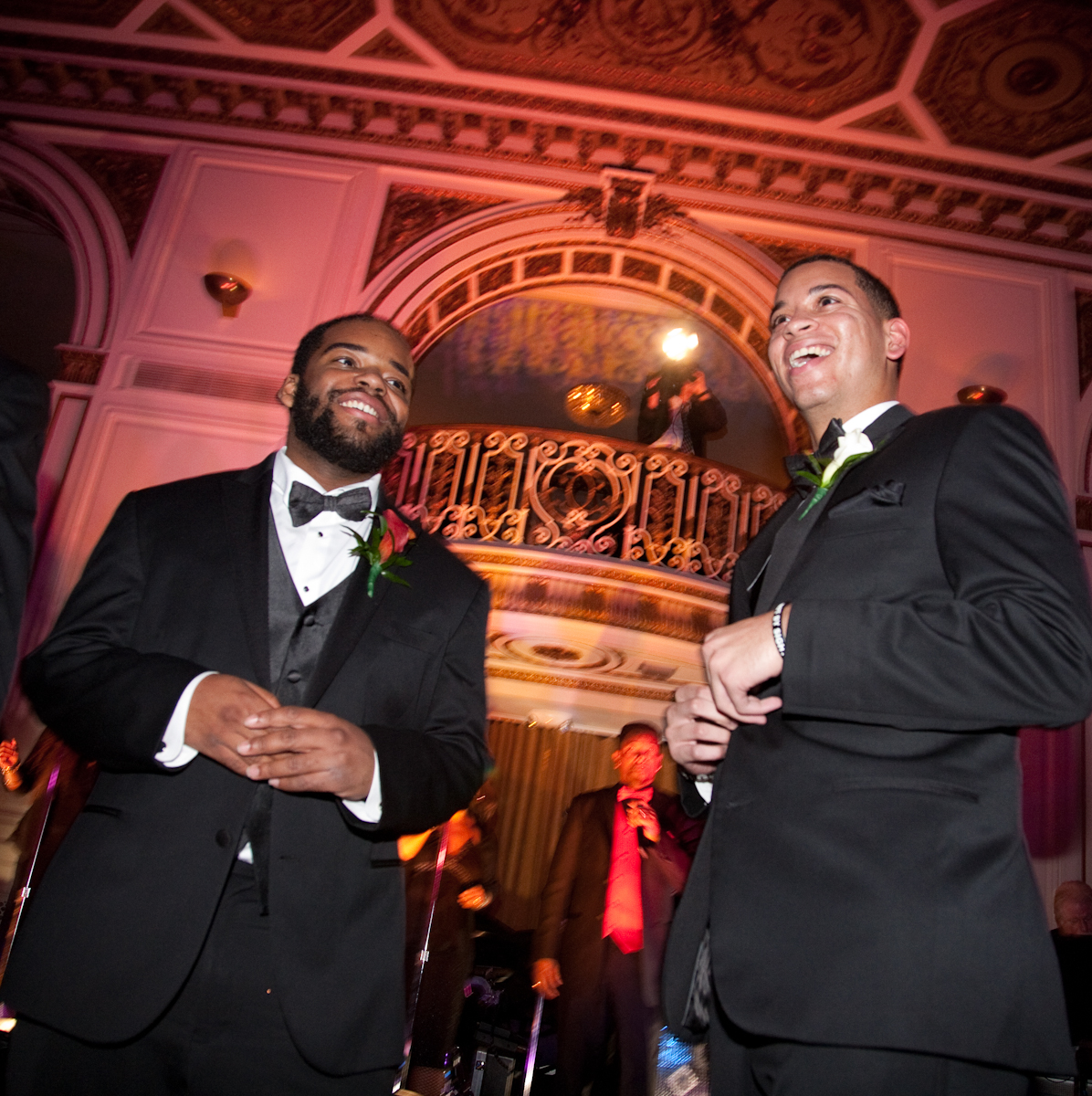 Monique & James at Colony Club Detroit MI wedding photograph