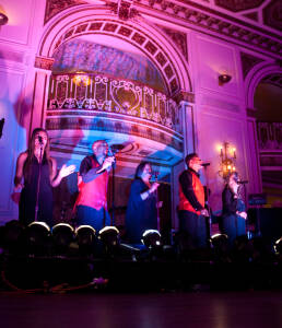 Monique & James at Colony Club Detroit MI wedding photograph