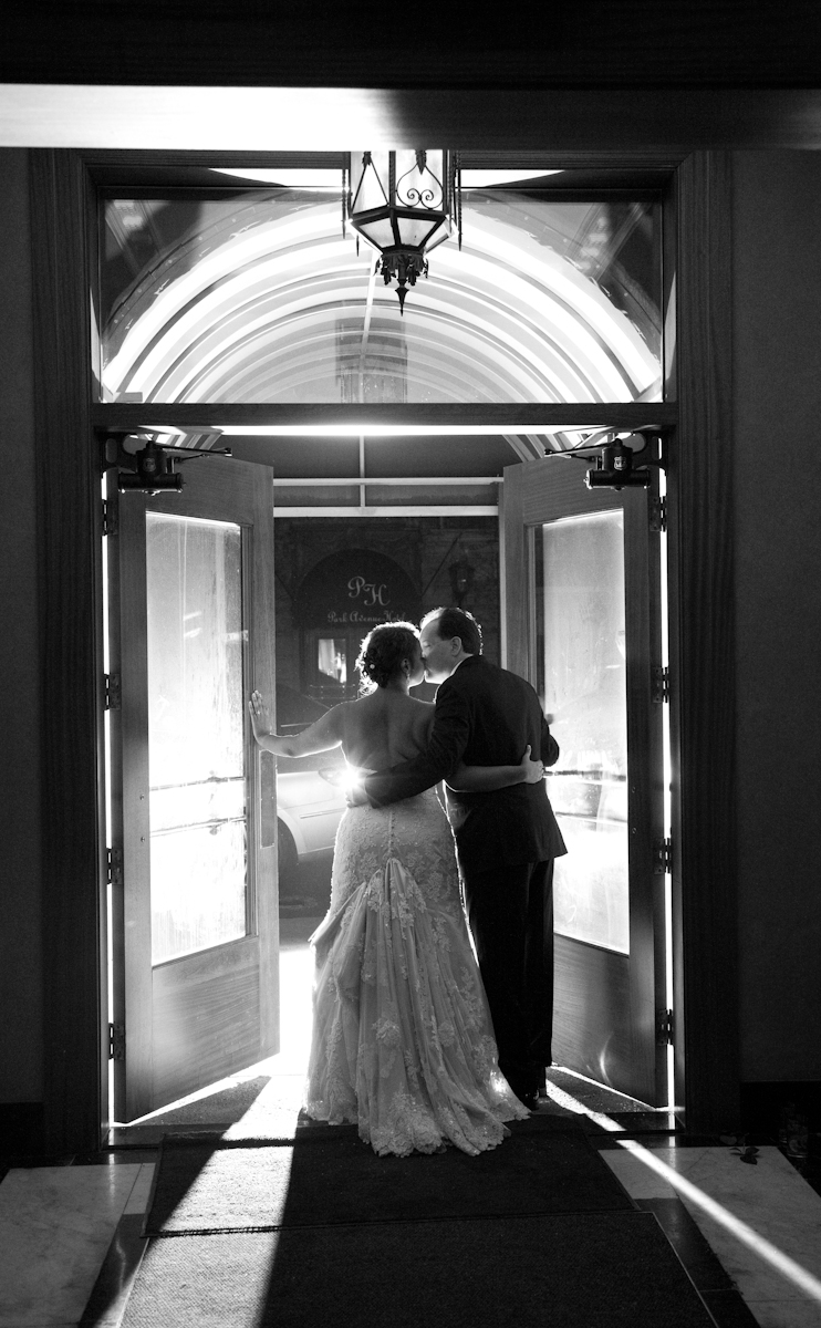 Monique & James at Colony Club Detroit MI wedding photograph