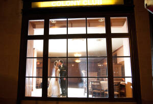 Monique & James at Colony Club Detroit MI wedding photograph