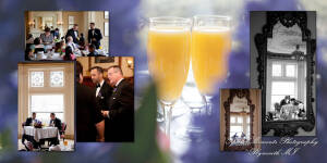 Coffee Table Design - Mark & Nasir at The Whitney Detroit MI wedding album photograph