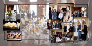 Coffee Table Design - Mark & Nasir at The Whitney Detroit MI wedding album photograph