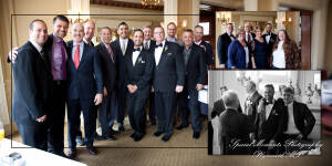 Coffee Table Design - Mark & Nasir at The Whitney Detroit MI wedding album photograph