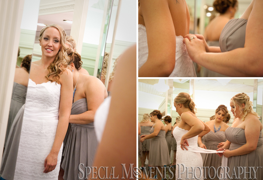 Bay Pointe Golf Club West Bloomfield MI wedding photograph
