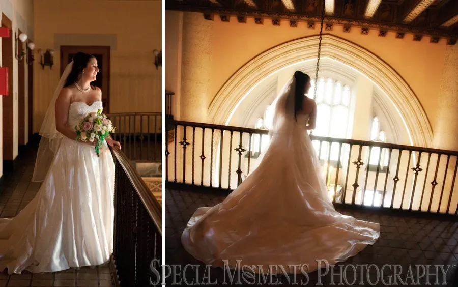 Masonic Temple Detroit MI wedding photograph