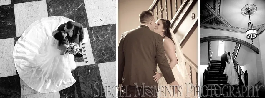 Masonic Temple Detroit MI wedding photograph