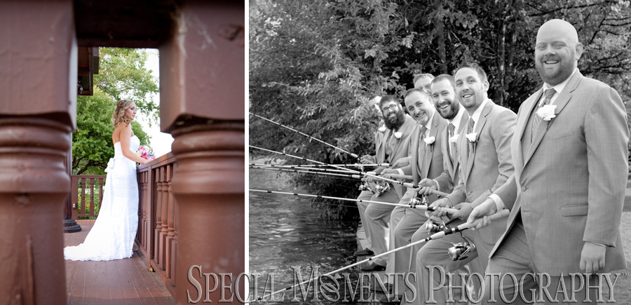 Bay Pointe Golf Club West Bloomfield MI wedding photograph