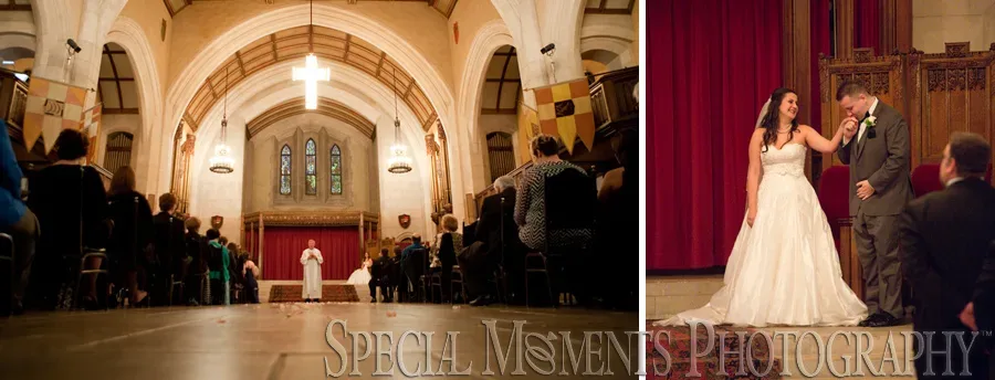 Masonic Temple Detroit MI wedding photograph