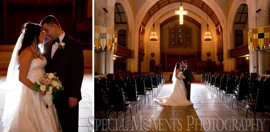 Masonic Temple Detroit MI wedding photograph