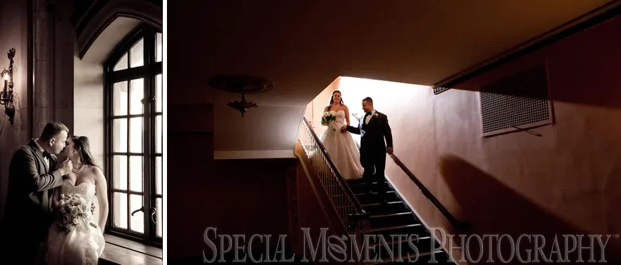 Masonic Temple Detroit MI wedding photograph