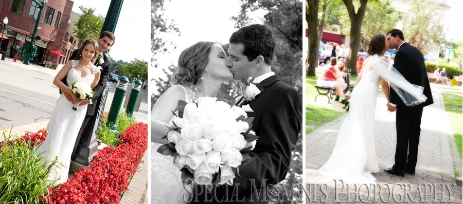 Kellogg Park Plymouth MI wedding photograph