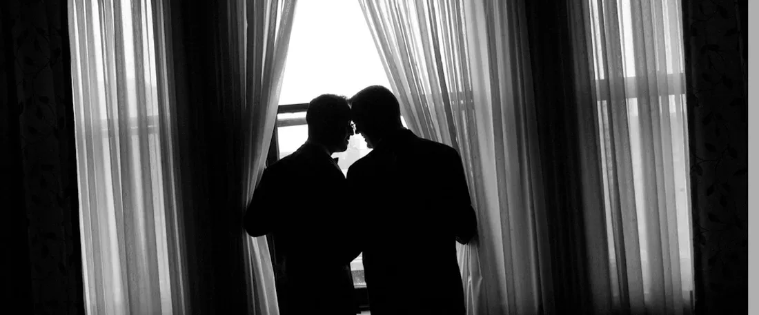 The Whitney Detroit MI LGBTQ wedding photograph