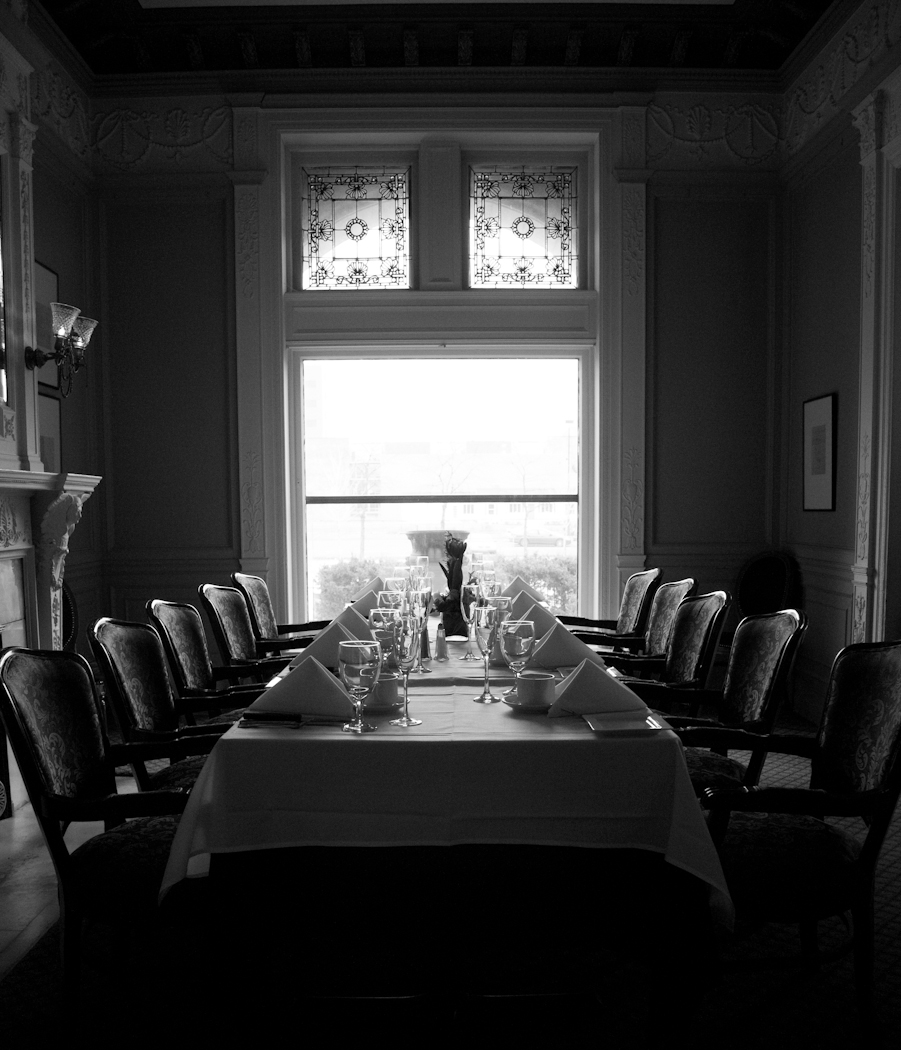 Nasir & Mark at The Whitney Restaurant Detroit wedding photograph