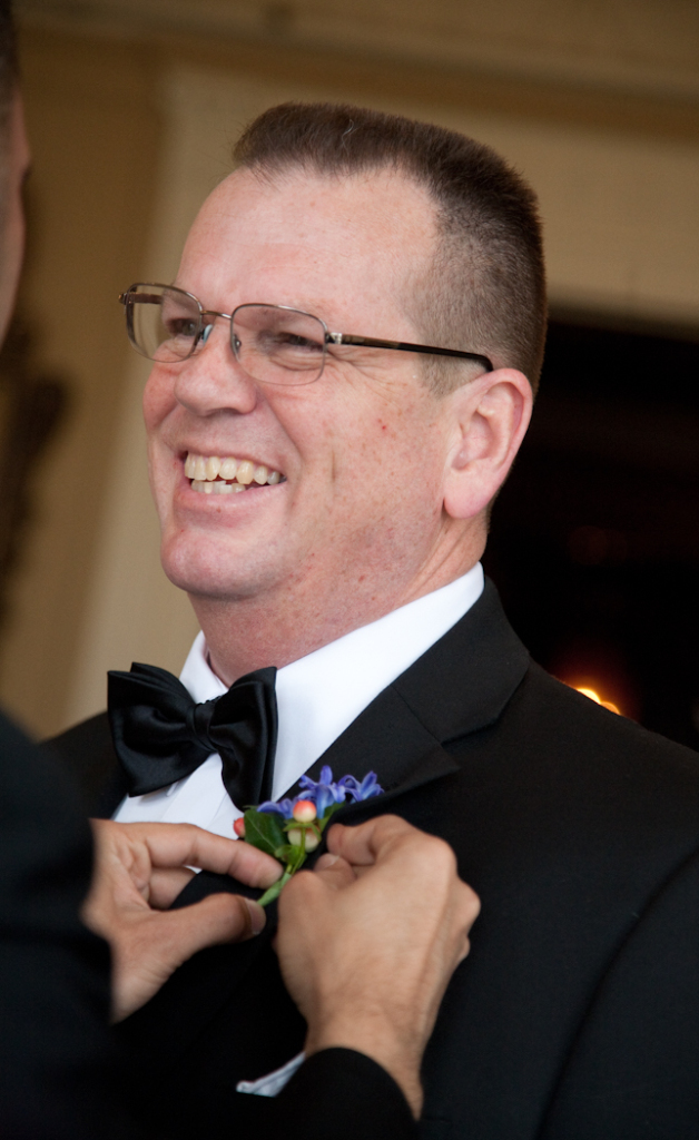 Nasir & Mark at The Whitney Restaurant Detroit LGBTQ wedding photograph