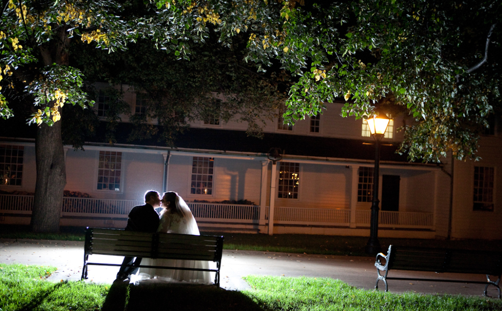 Michelle & Christopher at Eagle Tavern Greenfield Village Dearborn MI wedding photograph