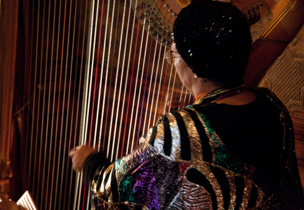 Nasir & Mark at The Whitney Restaurant Detroit LGBTQ wedding photograph