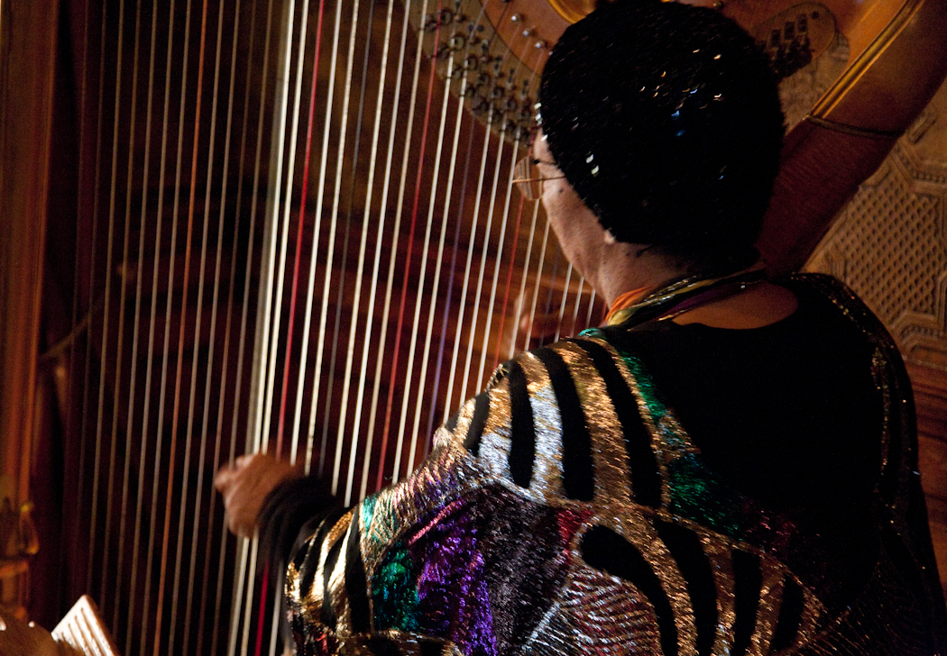 Nasir & Mark at The Whitney Restaurant Detroit LGBTQ wedding photograph