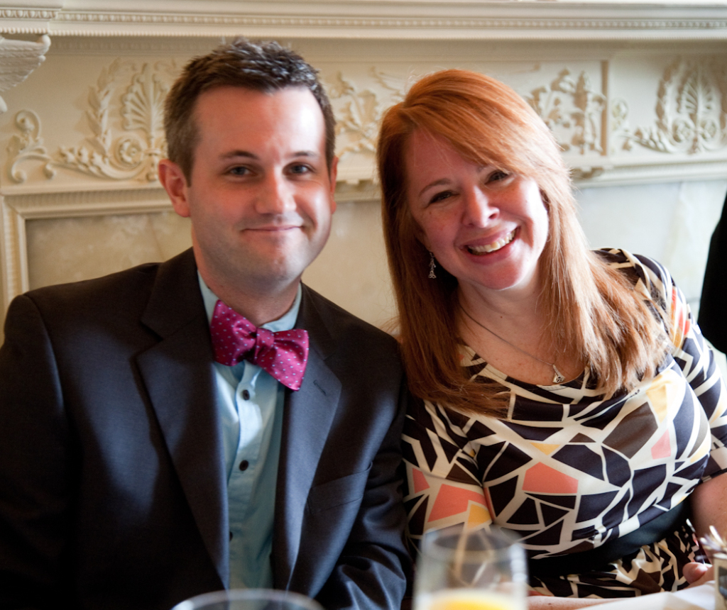 Nasir & Mark at The Whitney Restaurant Detroit LGBTQ wedding photograph