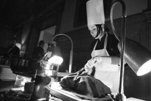 Nasir & Mark at The Whitney Restaurant Detroit LGBTQ wedding photograph