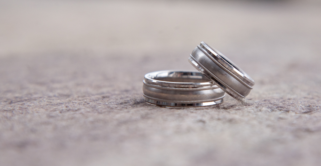 Nasir & Mark at The Whitney Restaurant Detroit LGBTQ wedding photograph