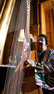 Nasir & Mark at The Whitney Restaurant Detroit LGBTQ wedding photograph