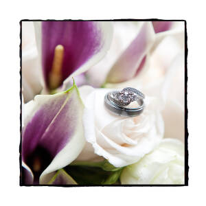 Fine Art Vintage Design - Bart & Katherine at Canterbury Castle Lake Orion MI wedding photograph