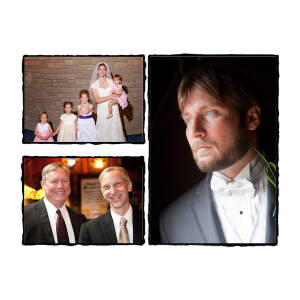 Fine Art Vintage Design - Bart & Katherine at Canterbury Castle Lake Orion MI wedding photograph