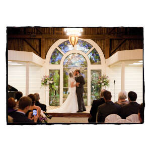 Fine Art Vintage Design - Bart & Katherine at Canterbury Castle Lake Orion MI wedding photograph