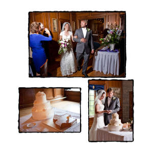Fine Art Vintage Design - Bart & Katherine at Canterbury Castle Lake Orion MI wedding photograph