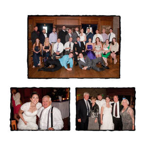 Fine Art Vintage Design - Bart & Katherine at Canterbury Castle Lake Orion MI wedding photograph
