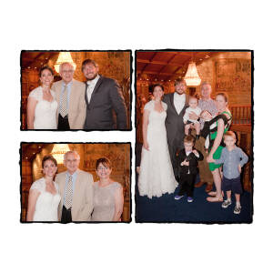 Fine Art Vintage Design - Bart & Katherine at Canterbury Castle Lake Orion MI wedding photograph