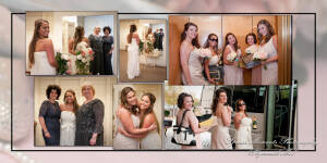 Coffee Table Design - Benjamin & Jennifer at Canterbury Castle Chapel Lake Orion MI wedding album photograph