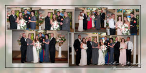 Coffee Table Design - Benjamin & Jennifer at Canterbury Castle Chapel Lake Orion MI wedding album photograph