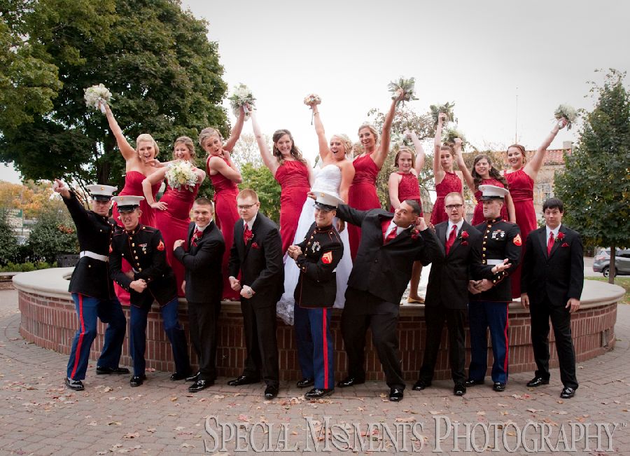 Kellogg Park Plymouth MI wedding photograph