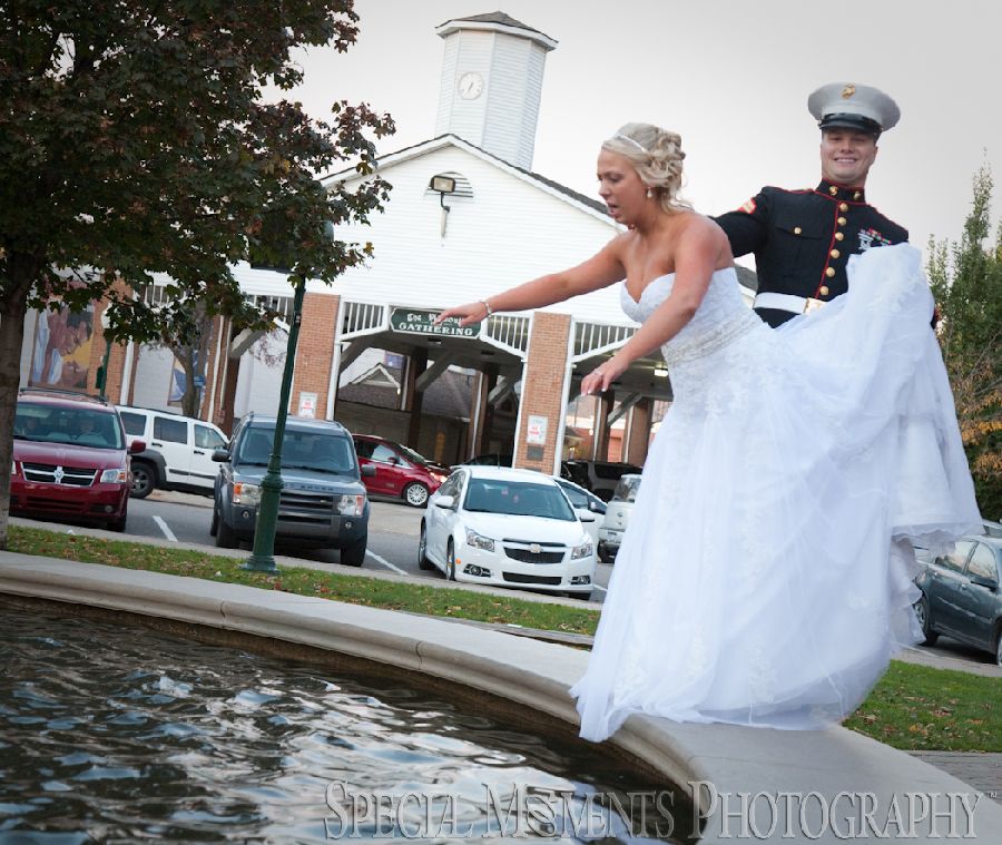 Kellogg Park Plymouth MI wedding photograph