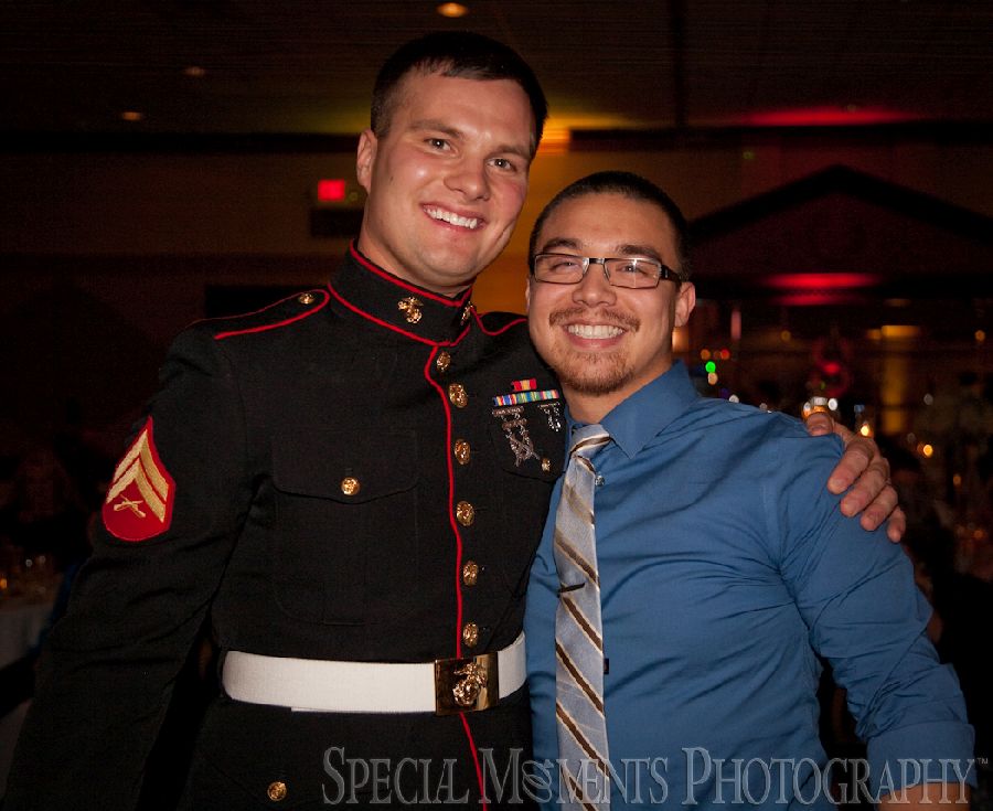 St. Mary Cultural Center Livonia MI wedding photograph