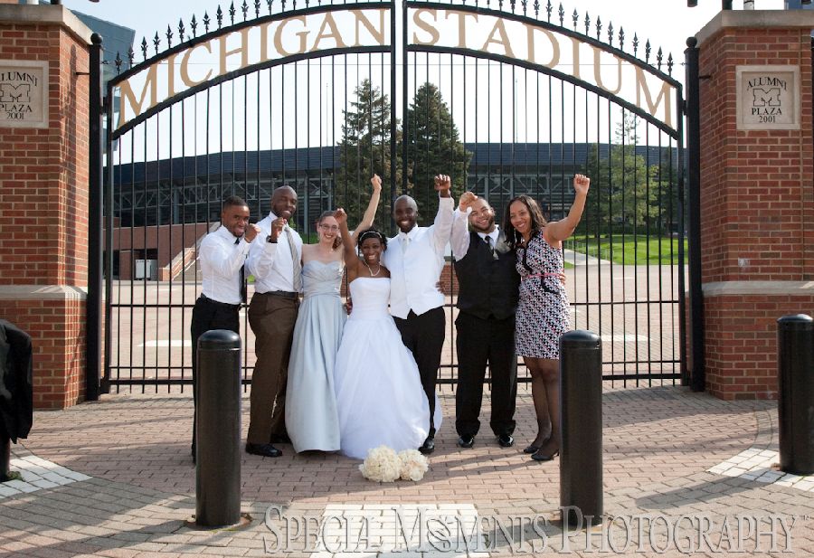 Christol & Alton at Weber's Inn Ann Arbor MI wedding photograph