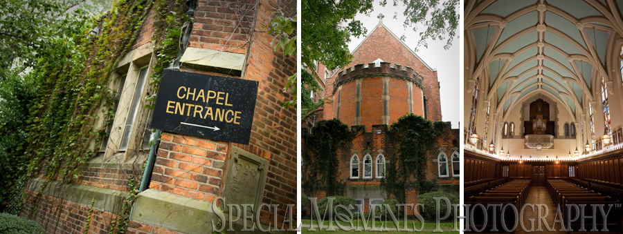 Grosse Pointe Academy Chapel Grosse Pointe Farms MI wedding photograph