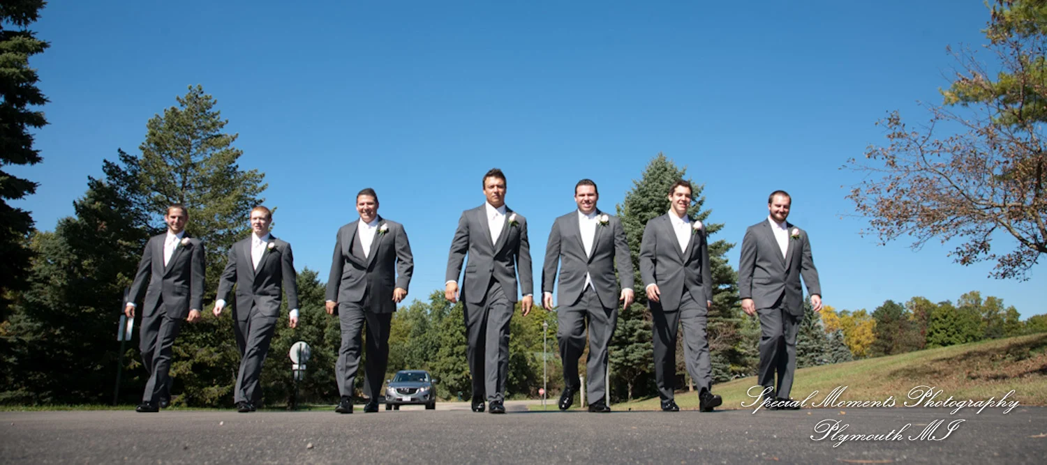 Holy Spirit Roman Catholic Brighton MI wedding photograph