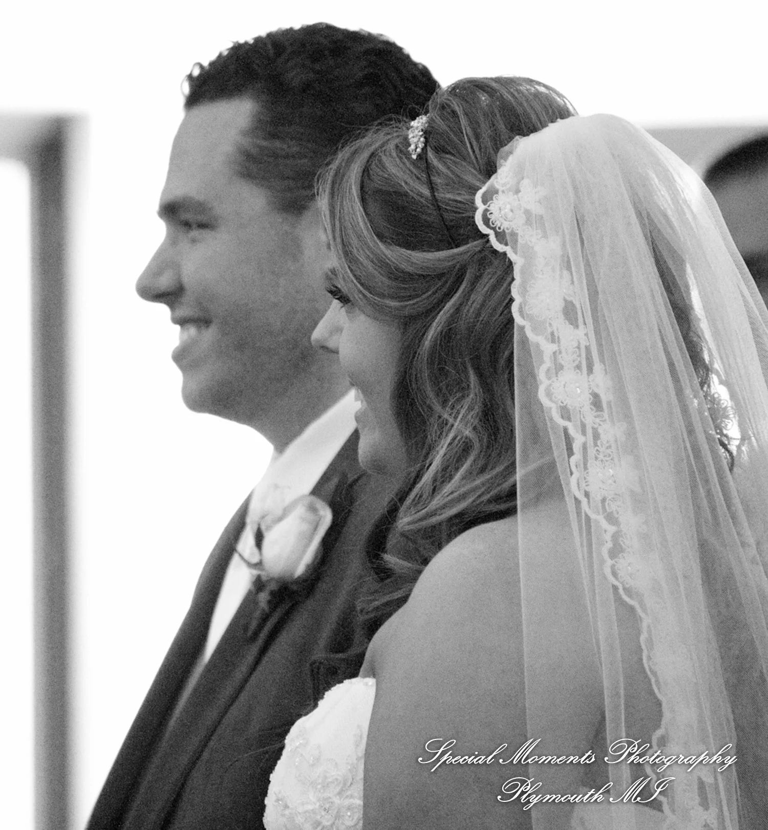 Holy Spirit Roman Catholic Brighton MI wedding photograph