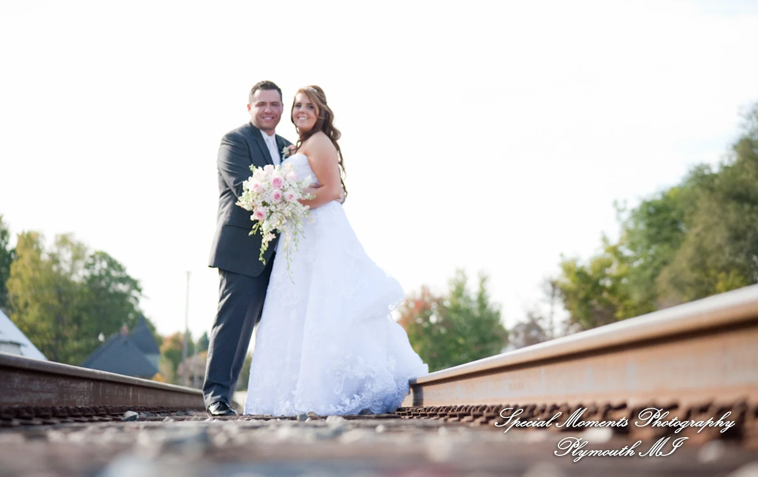 Mill Creek Park Dexter MI wedding photograph