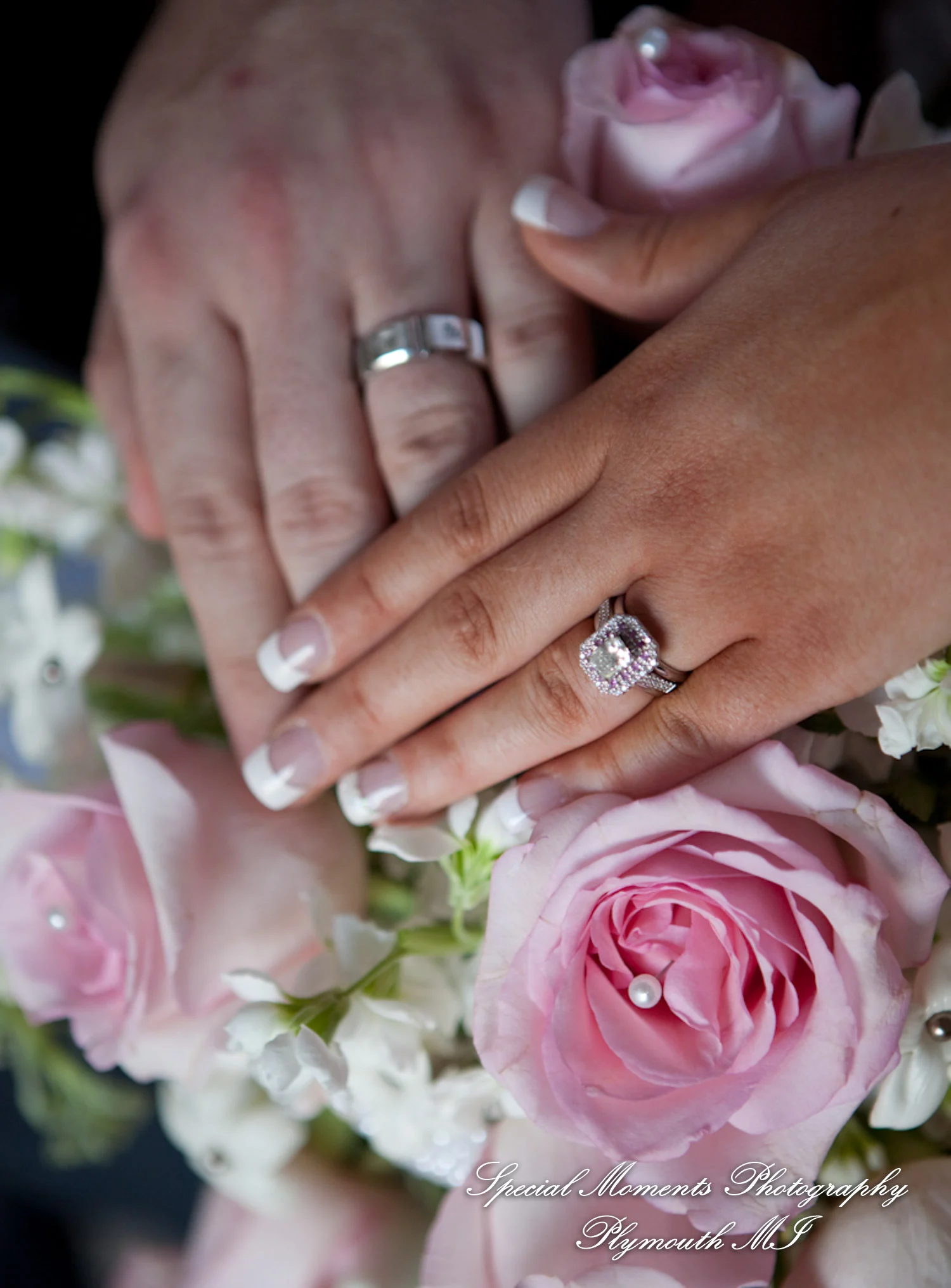 Knights of Columbus Dexter MI wedding photograph