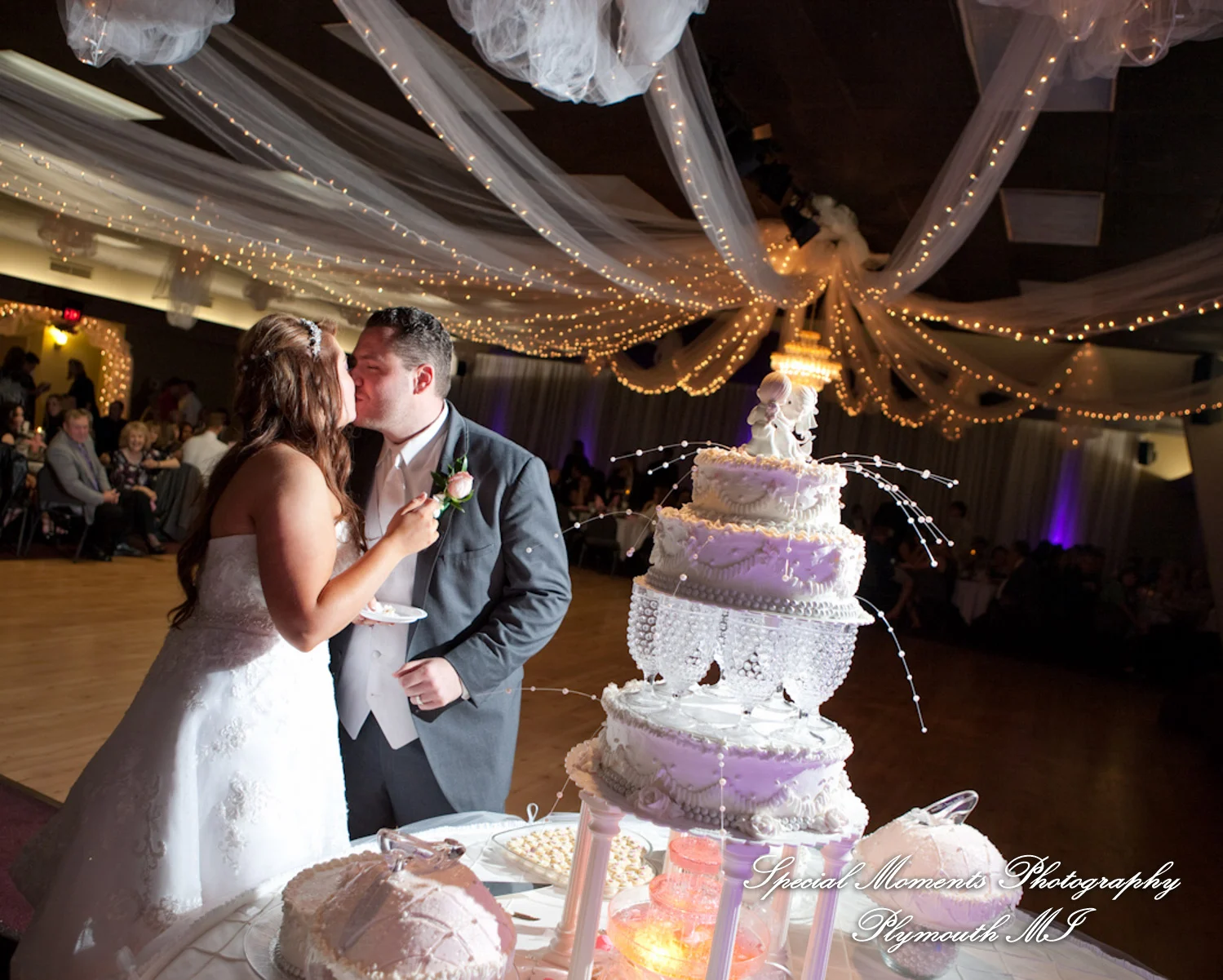Knights of Columbus Dexter MI wedding photograph