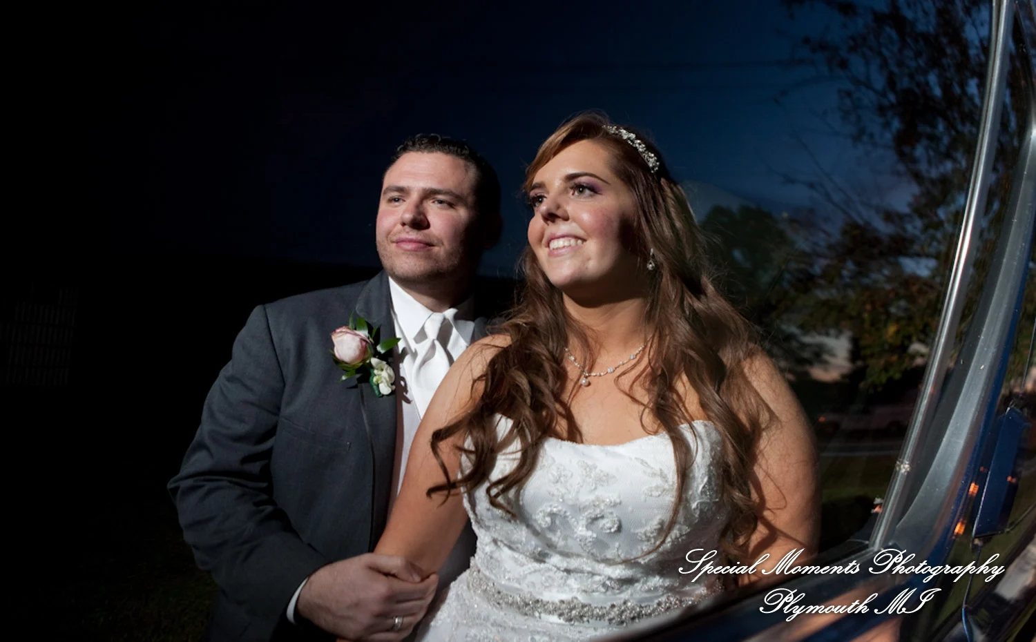 Knights of Columbus Dexter MI wedding photograph