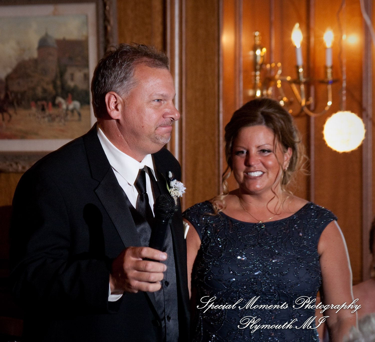 Anthony & Margaret at Canterbury Castle Chapel Lake Orion MI wedding photography