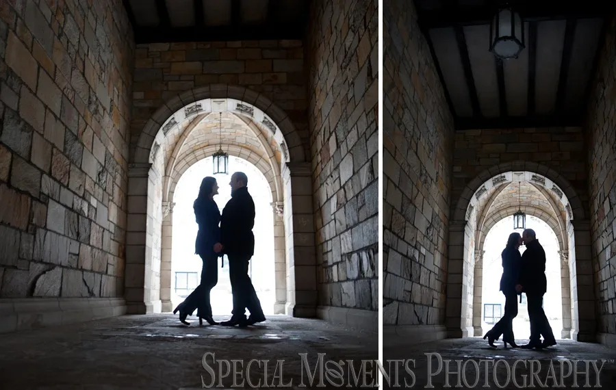 Law Quad - Ann Arbor MI Engagement photograph